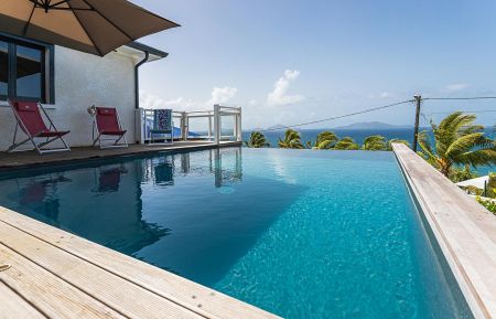 G&icirc;te n&deg;4487 Trois-Rivi&egrave;res - Guadeloupe - Piscine &agrave; d&eacute;bordement