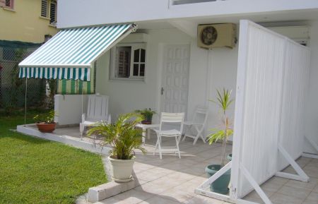 Terrasse extérieure Gîte n°3176 Le Moule - Guadeloupe - Terrasse extérieure